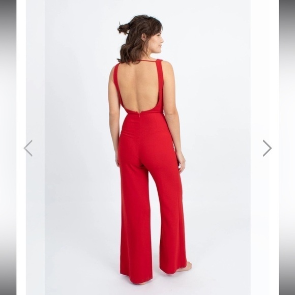 Wayf Red Jumpsuit - Picture 4 of 8